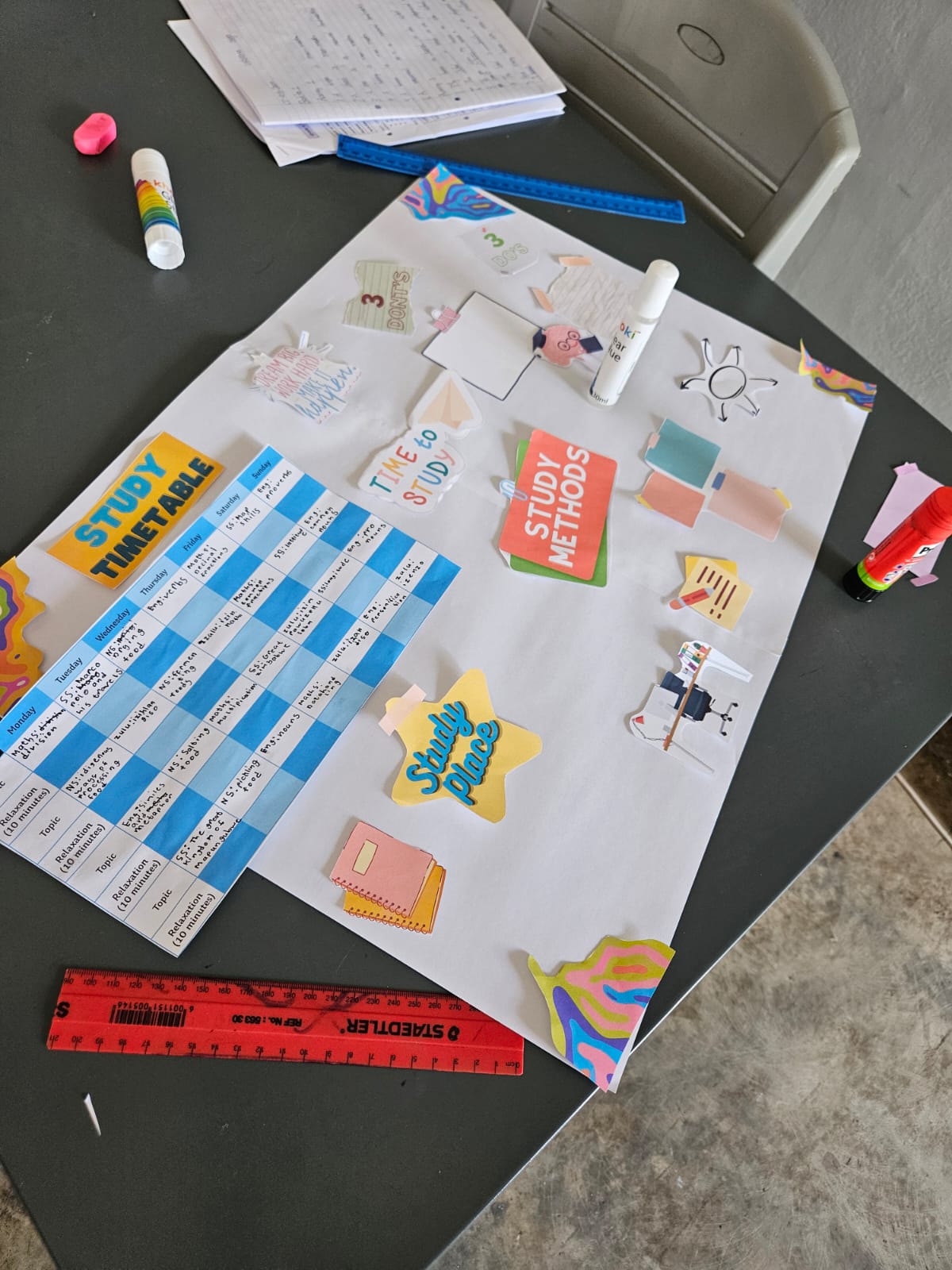 LIFE SKILLS STUDY POSTER